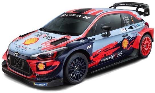 RC autó Nincoracers Hyundai i20 Coupe WRC 1:16 2.4GHz RTR