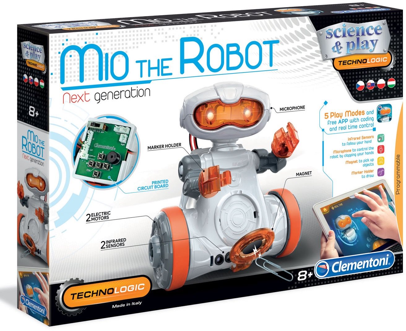 Robot Mio robot (en+hu+en+sk)