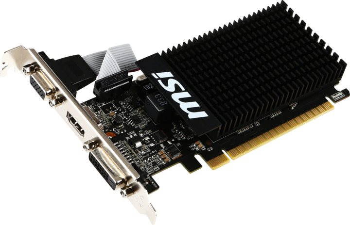 Videókártya MSI GeForce GT 710 2GD3H LP