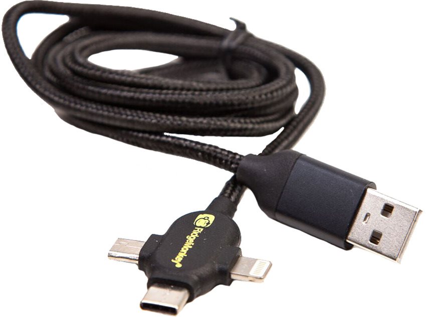 Adatkábel RidgeMonkey Vault USB-A to Multi Out Cable 1 m