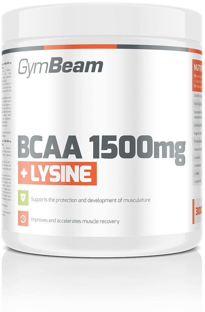 Aminosav GymBeam BCAA 1500 + Lysine