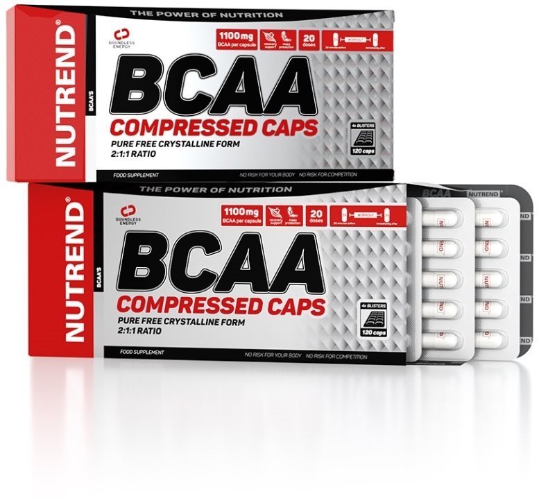 Aminosav Nutrend BCAA Compressed caps