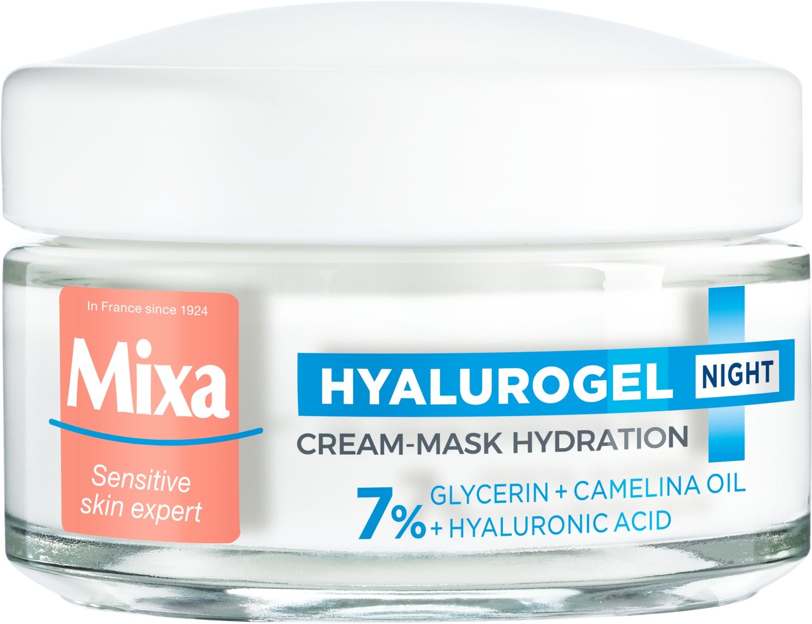 Arckrém MIXA Hyalurogel Night Hydrating Cream-Mask 50 ml