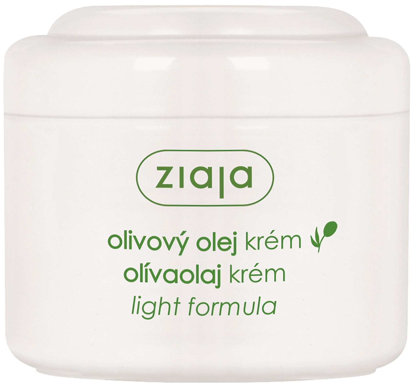 Arckrém ZIAJA Olivaolajos arckrém Light Formula 100 ml