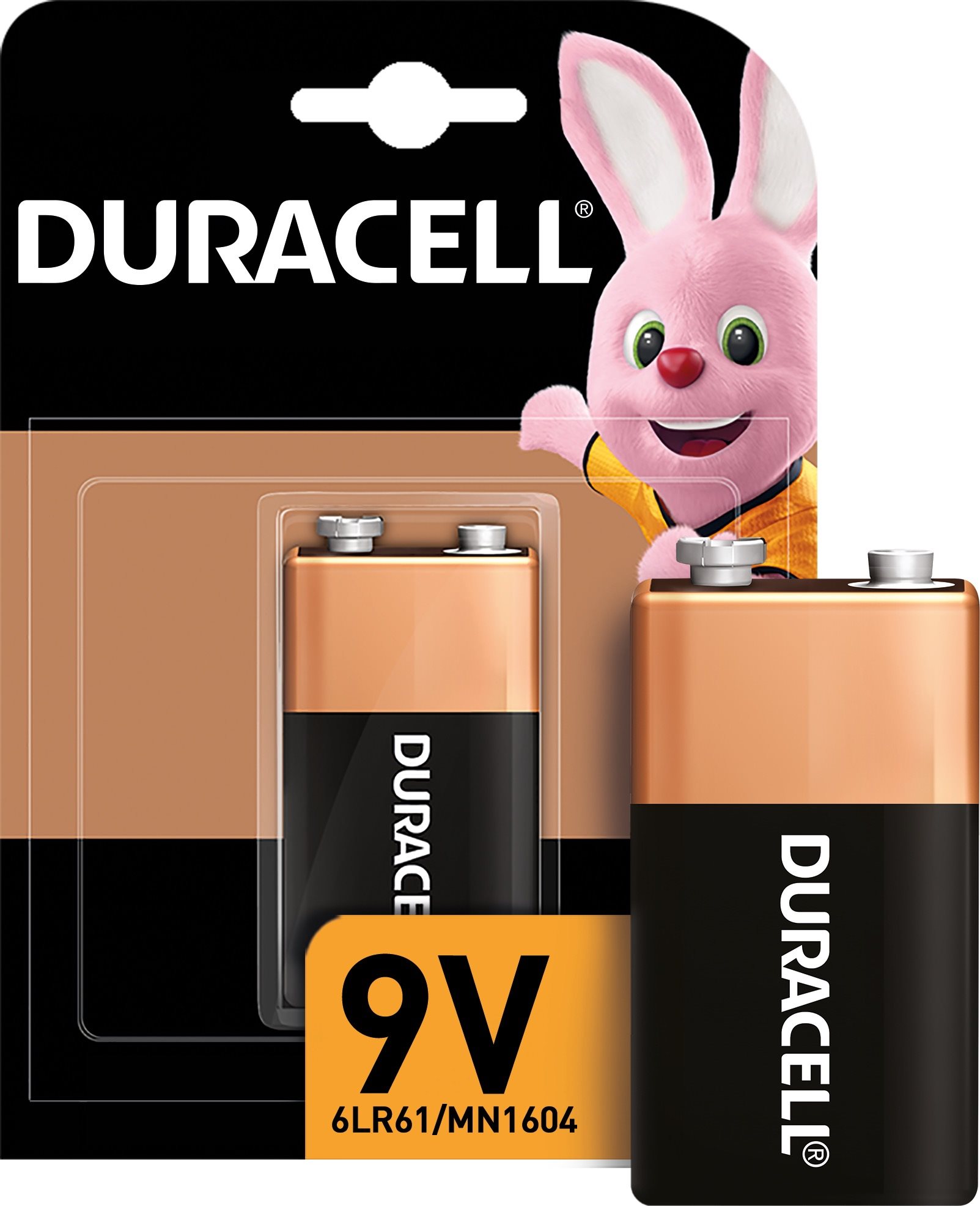 Eldobható elem Duracell Basic Alkáli elem 1 db (9 V)