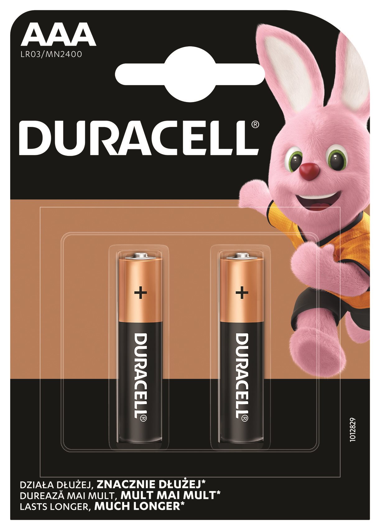 Eldobható elem Duracell Basic alkáli elem 2 db (AAA)