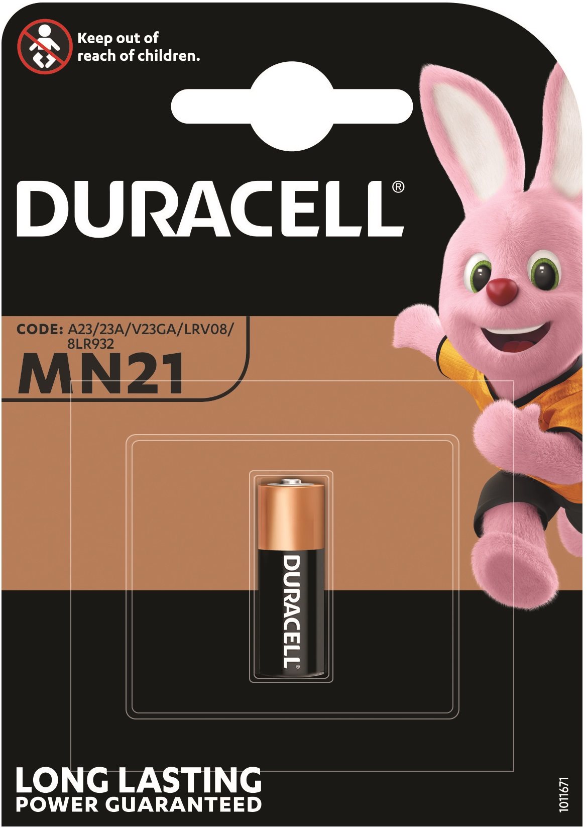 Eldobható elem Duracell Speciális alkáli elem MN21