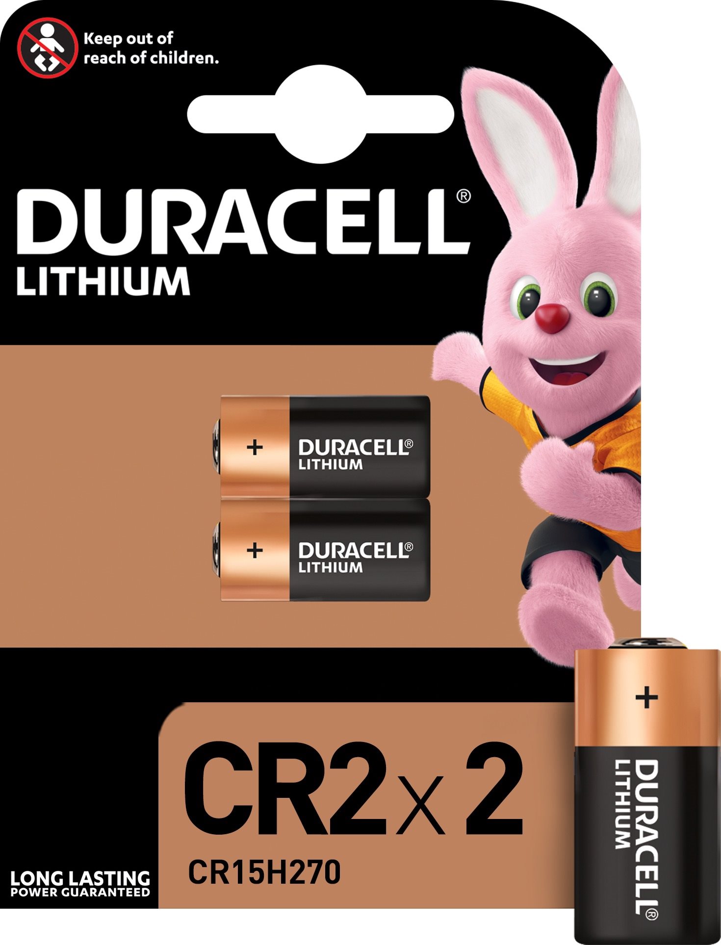 Eldobható elem Duracell Ultra lítium elem CR2