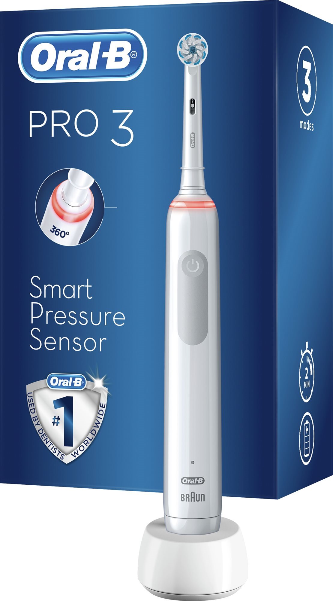 Elektromos fogkefe Oral-B Pro 3 – 3000