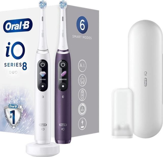 Elektromos fogkefe Oral-B iO Series 8 duo Violet & White