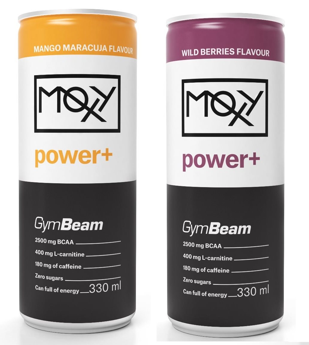 Energiaital GymBeam Moxy Power+ Energy Drink 330 ml