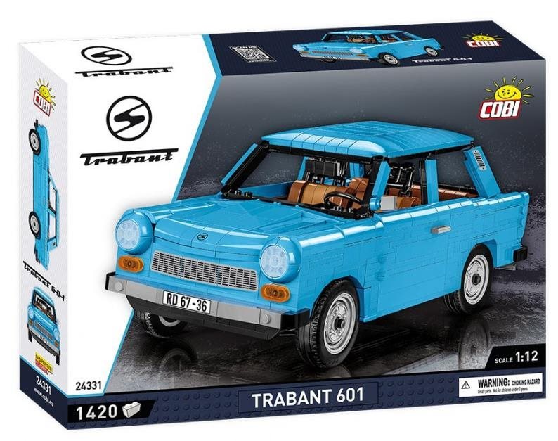 Építőjáték Cobi 24331 Trabant 601S 1:12 méretarányban