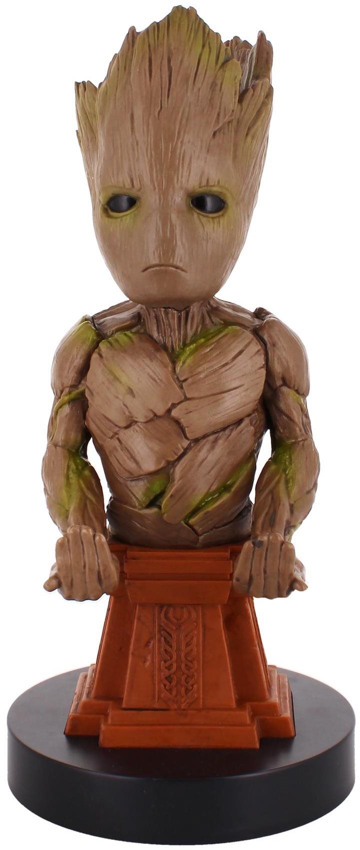 Figura Cable Guys - Marvel - Groot Plinth