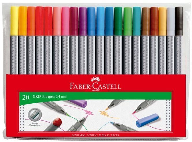 Filctoll Faber-Castell Fiber-Grip 0