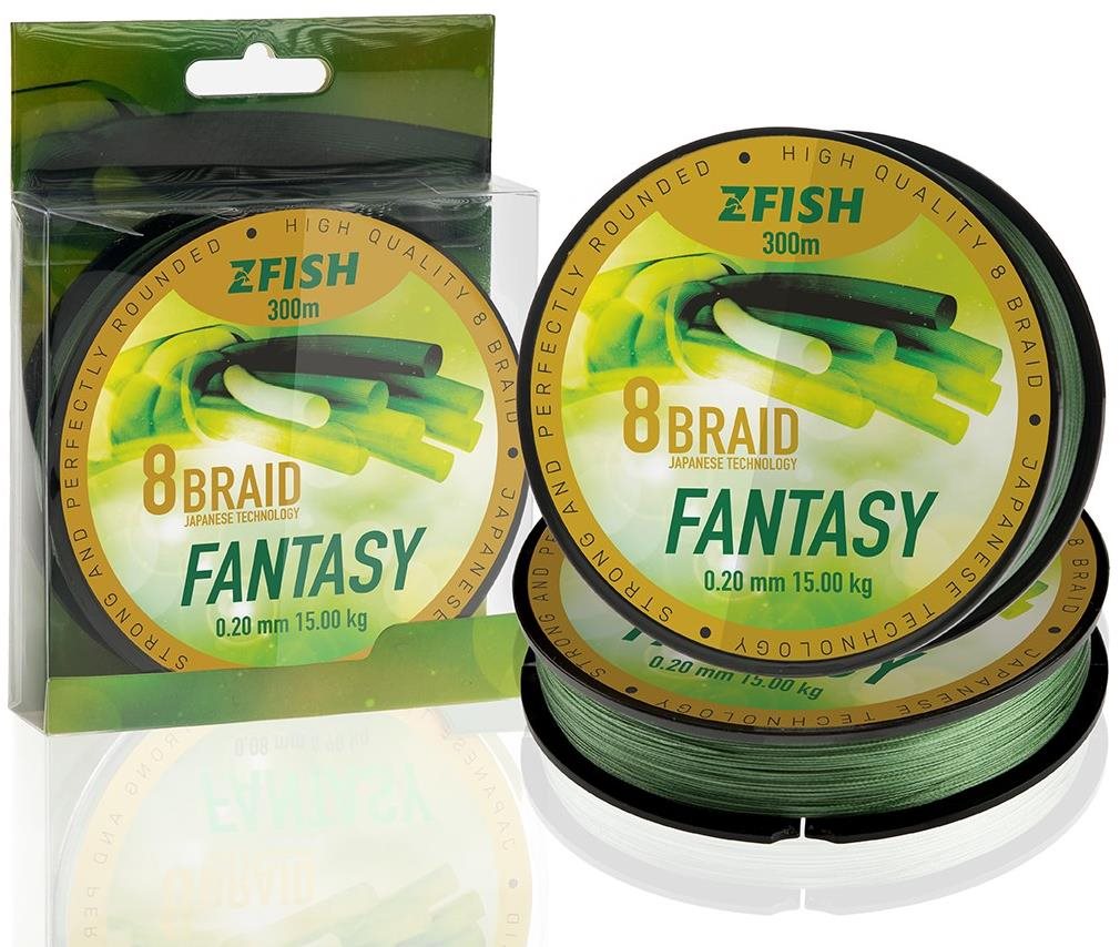 Fonott zsinór Zfish Fantasy 8-Braid 300 m