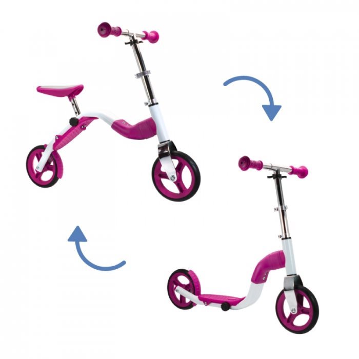 Futókerékpár gyerekeknek Scoobik - pink