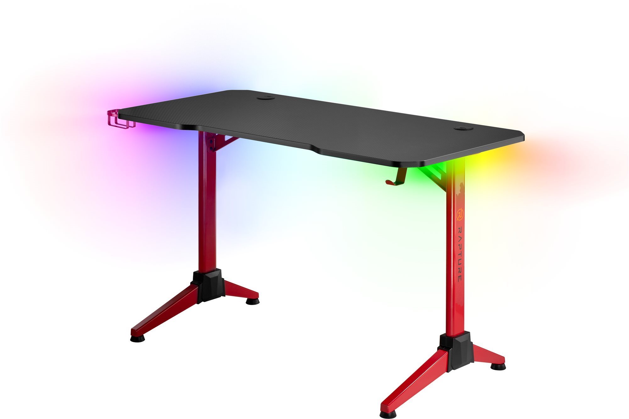 Gaming asztal Rapture Gaming Desk TEMPLE 200 piros