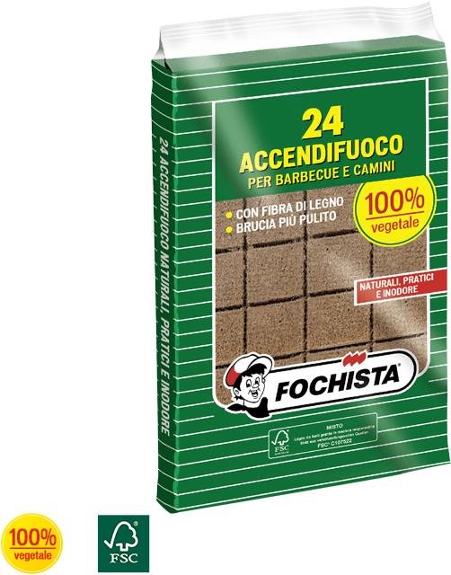 Grill begyújtó Fochista BIO fa begyújtó F02