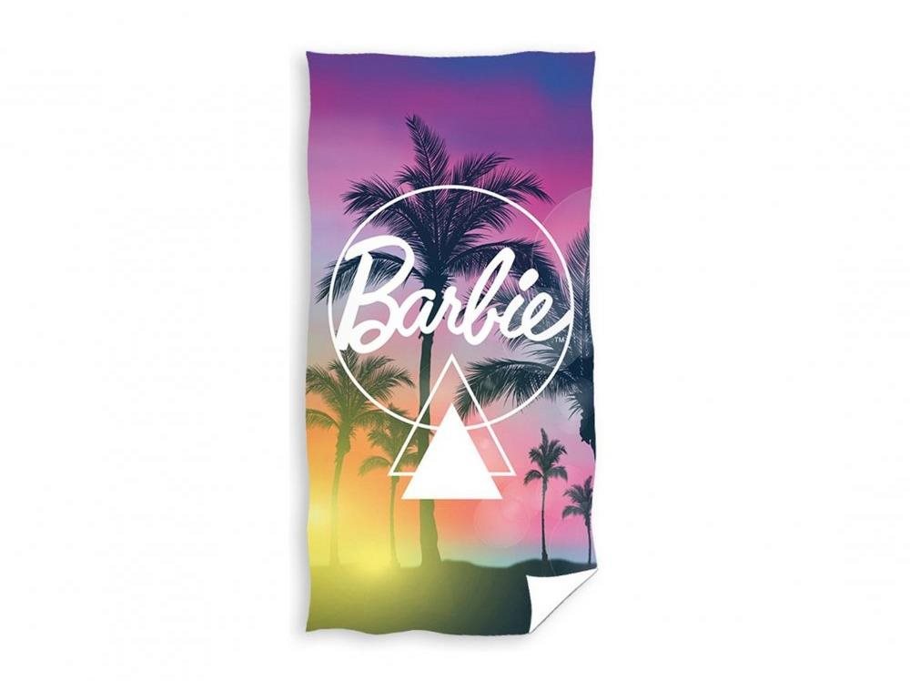 Gyerek fürdőlepedő CARBOTEX Barbie Miami Beach 70×140 cm