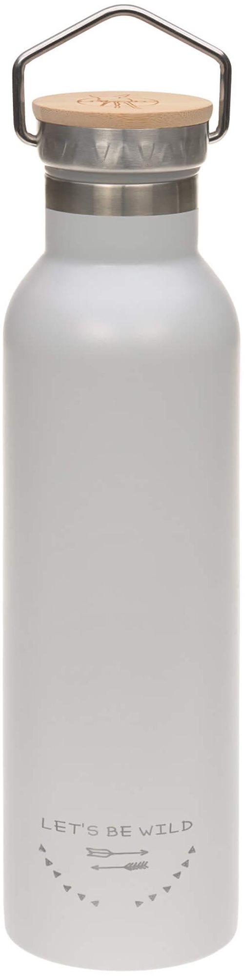 Gyerek kulacs Lässig Bottle Stainless St. Fl. Insulated 700 ml Adv. grey