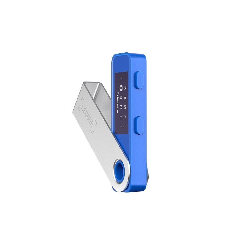 Hardveres pénztárca Ledger Nano S Plus Blue