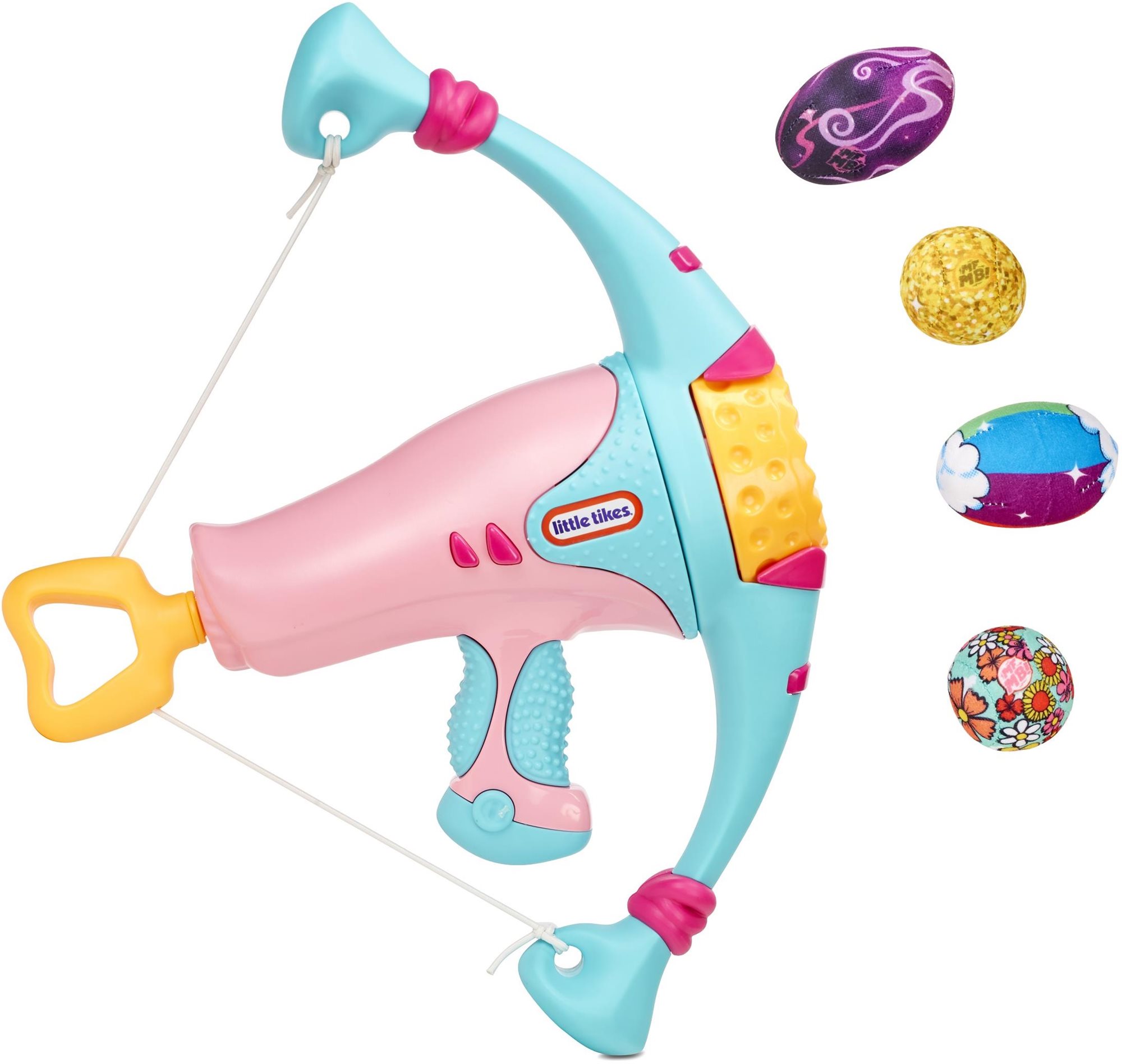 Játékfegyver Little Tikes Mighty Blaster rózsaszín nyílpuska