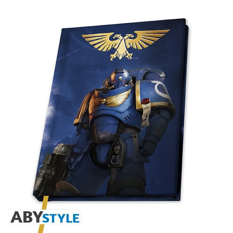 Jegyzetfüzet Warhammer 40K - Ultramarines - jegyzetfüzet