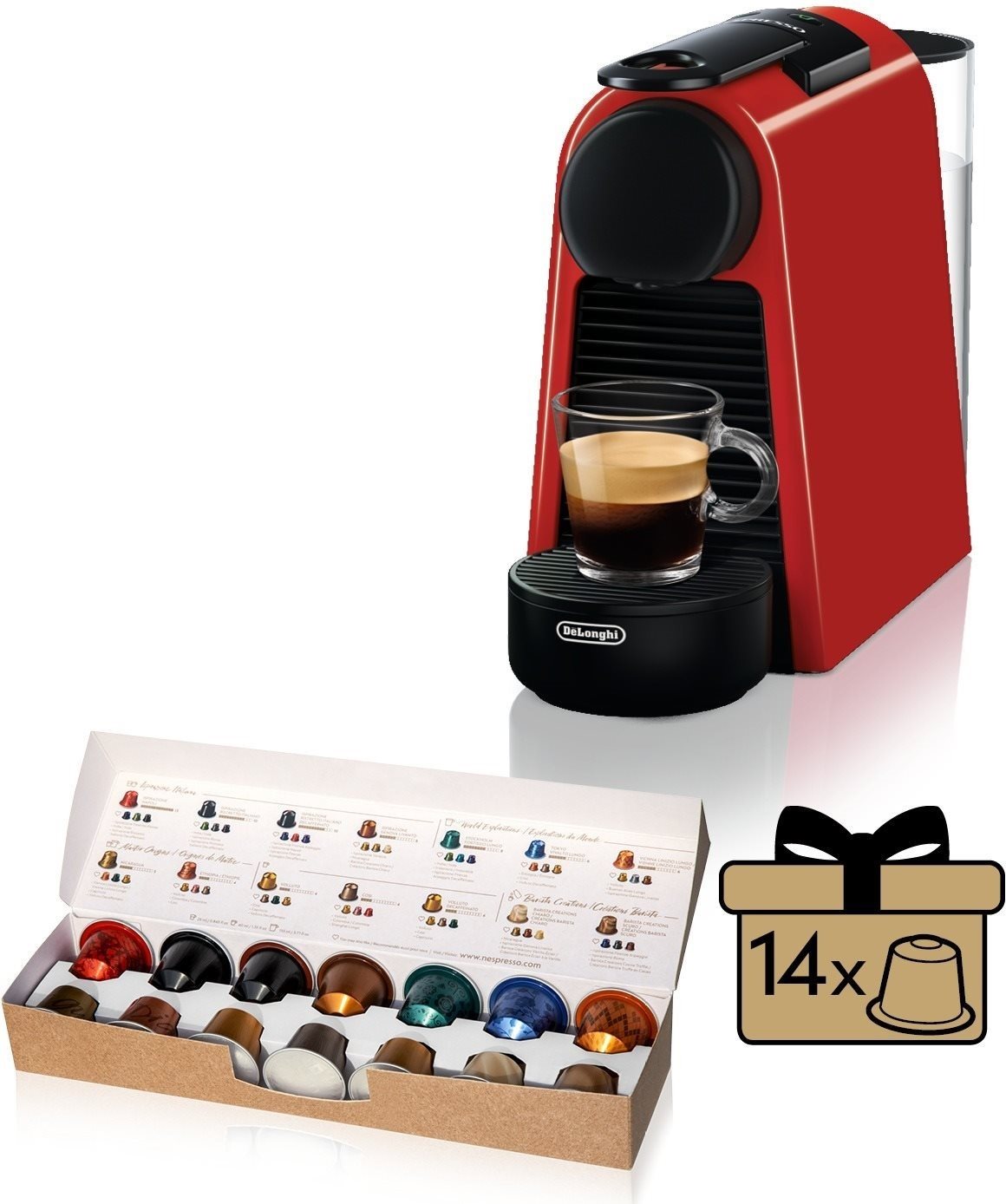 Kapszulás kávéfőző NESPRESSO De'Longhi Essenza Mini EN 85.R