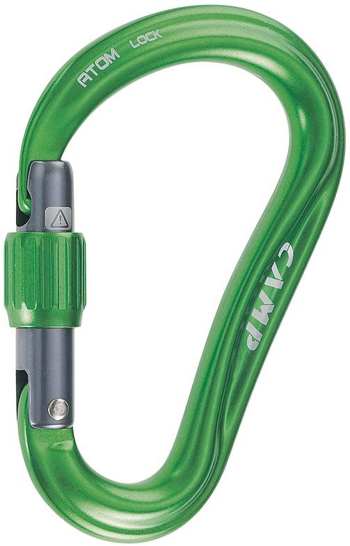 Karabiner Camp Atom Lock green