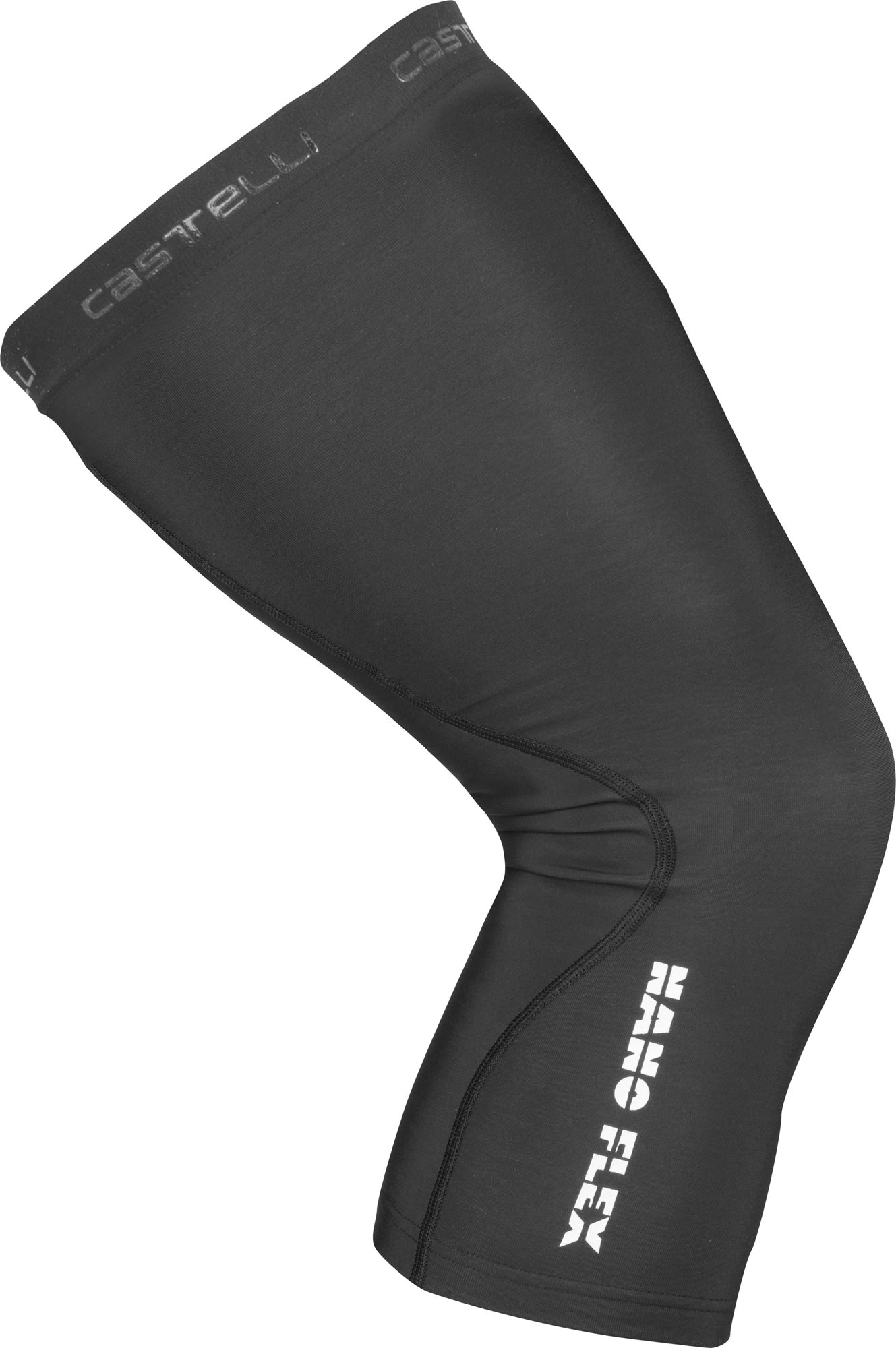 Könyök/lábszárvédő Castelli Nano Flex 3G Kneewarmer Black L