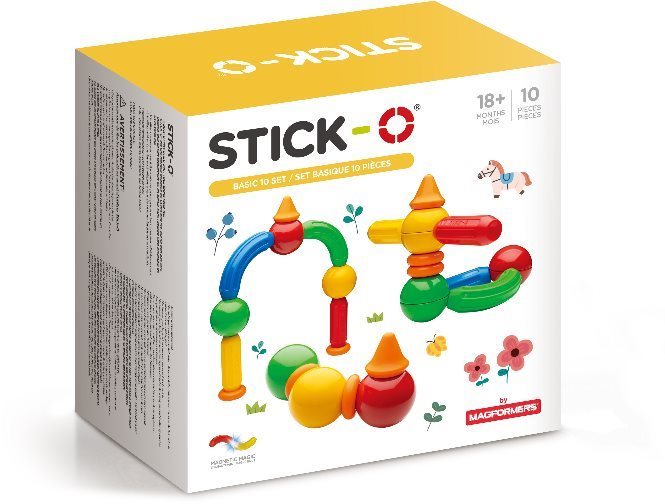 Mágneses építőjáték Magformers - Stick-O Basic-10