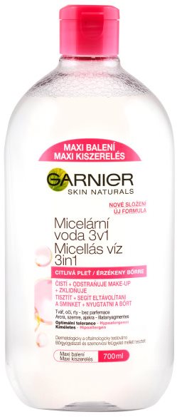 Micellás víz GARNIER Pure Micellar Water 3in1 Sensitive 700 ml