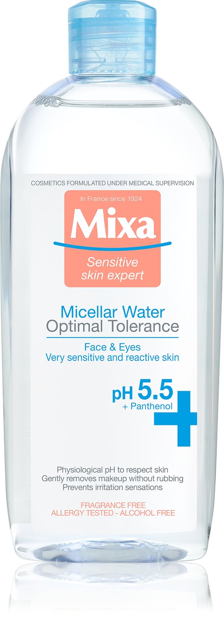 Micellás víz MIXA Optimal Tolerance Micellar Water 400 ml