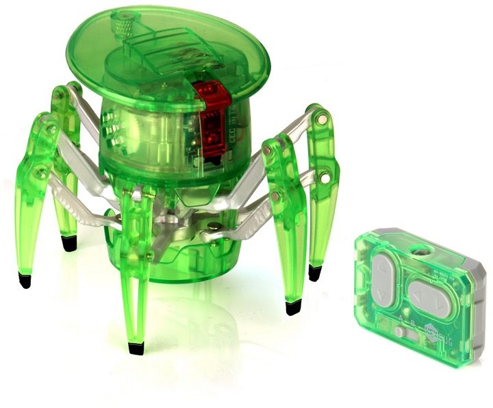 Mikrorobot Hexbug Pók - zöld
