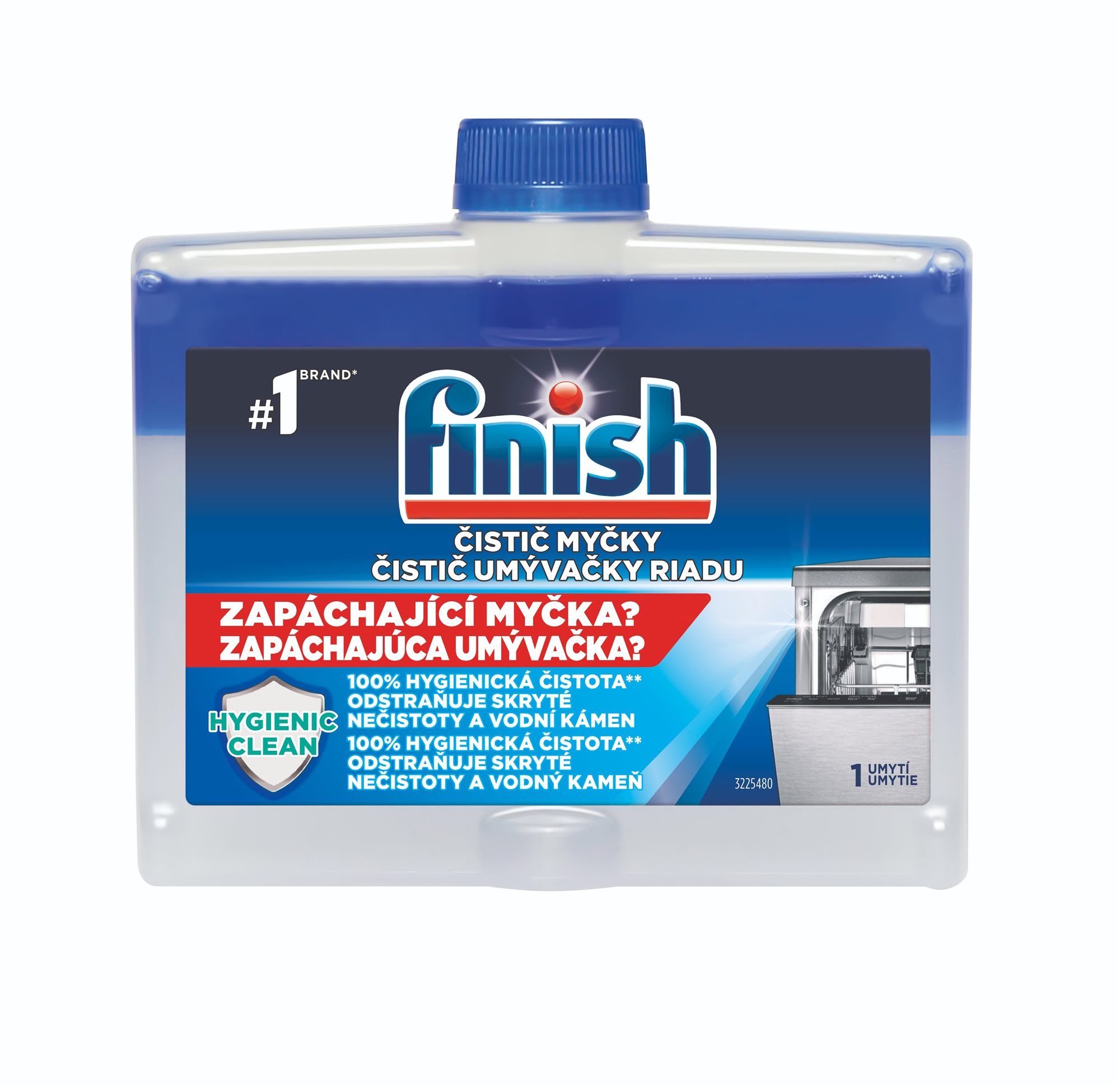 Mosogatógép tisztító FINISH Mosogatógép tisztító 250 ml