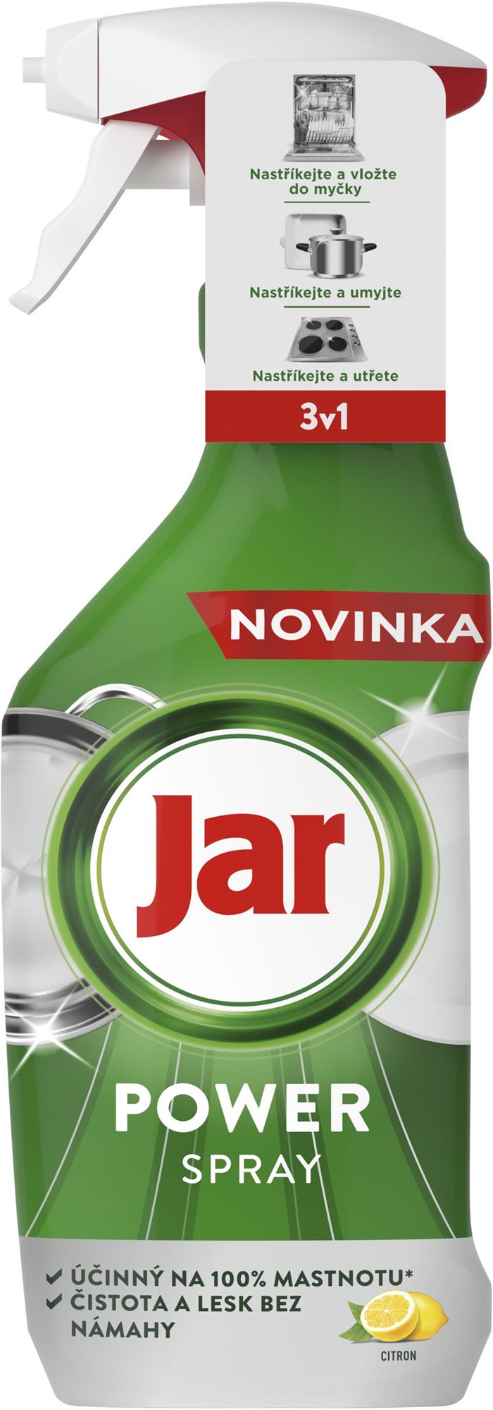 Mosogatógép tisztító JAR Power spray 500 ml