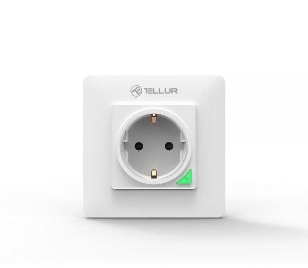 Okos konnektor Tellur WiFi Smart Wall Plug