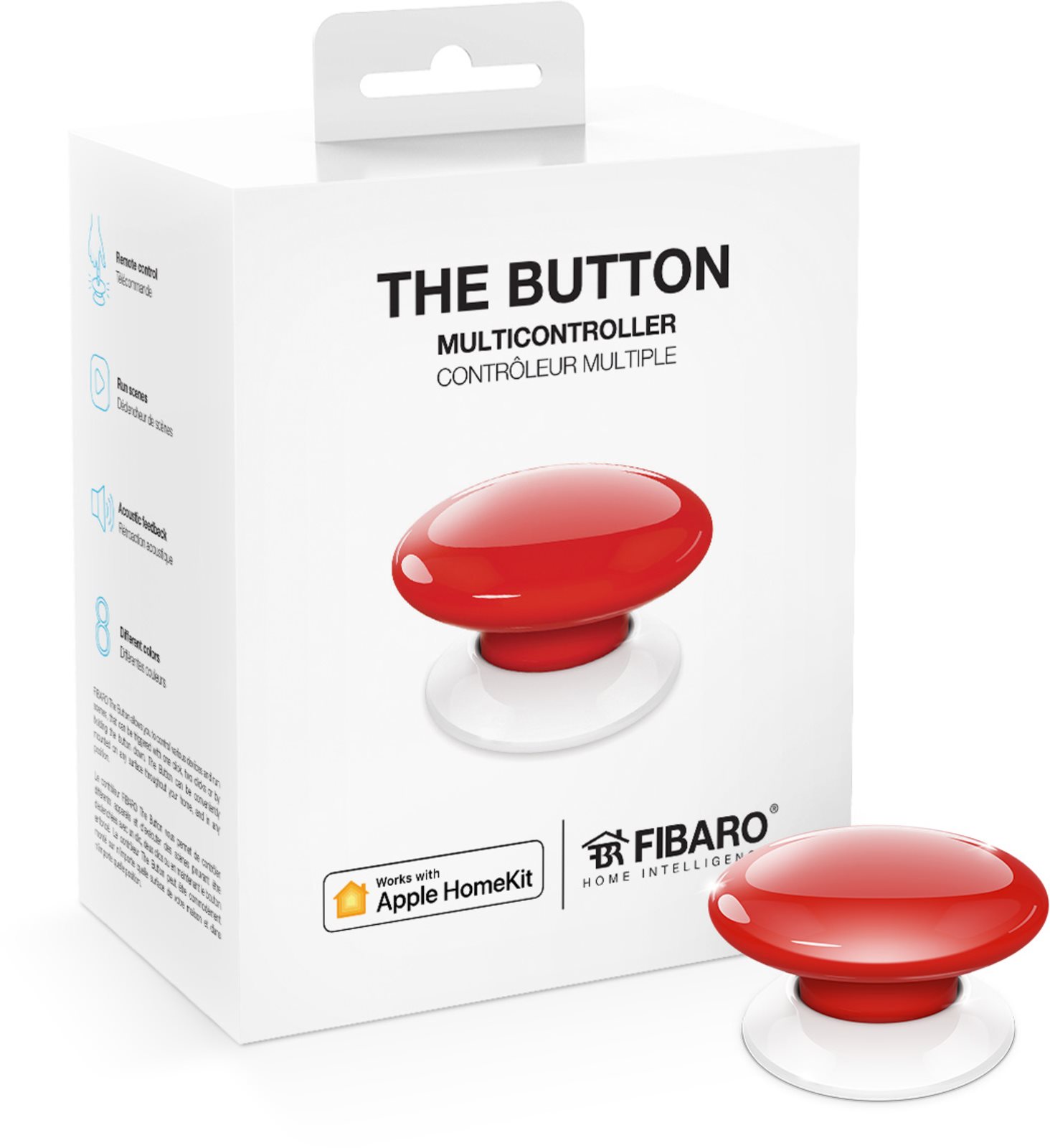 Okos vezeték nélküli gomb FIBARO The Button