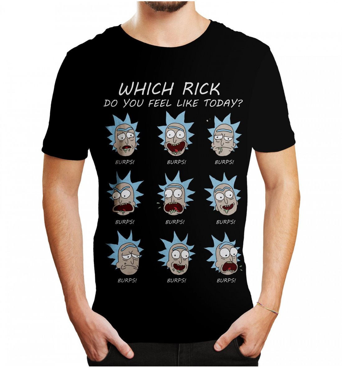 rick és morty póló