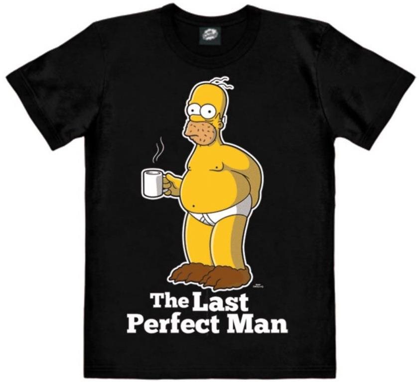 Póló The Simpsons - Homer Last Perfect Man - póló XXL