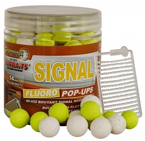 Pop-up  bojli Starbaits Fluo Pop-Up Signal 20mm 80g