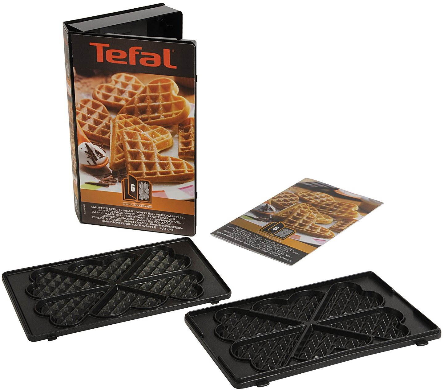 Pót főzőlap Tefal ACC Snack Collec Heartwaffles Box