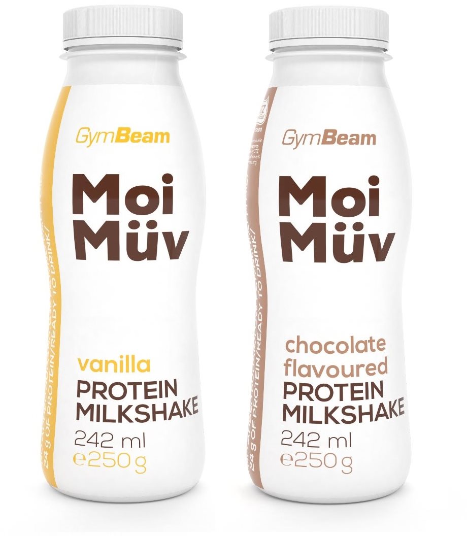 Proteinital GymBeam MoiMüv Protein Milkshake 242 ml