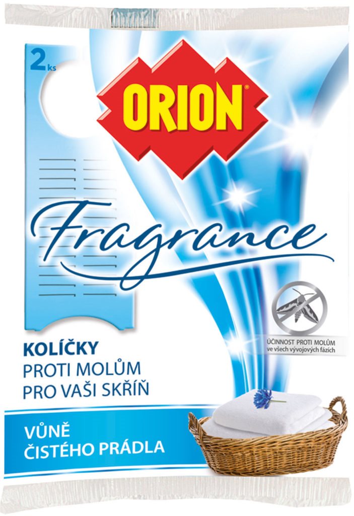 Rovarriasztó ORION Fragrance molylepke riasztó 2 db