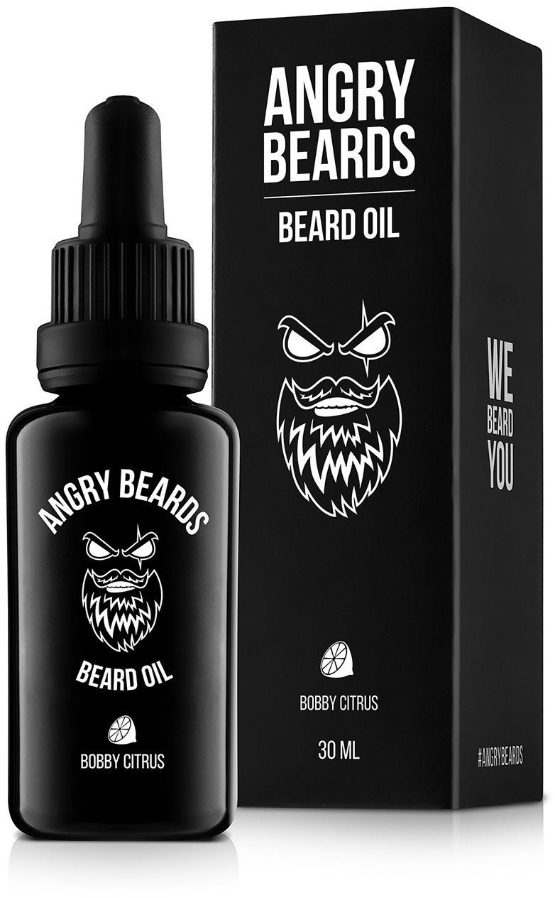 Szakállápoló olaj ANGRY BEARDS Bobby Citrus 30 ml