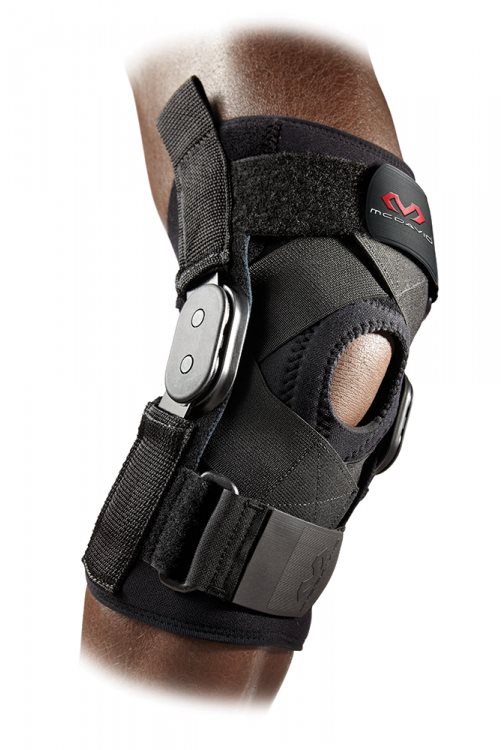 Térdrögzítő McDavid Hinged Knee Brace with Crossing Straps 429X