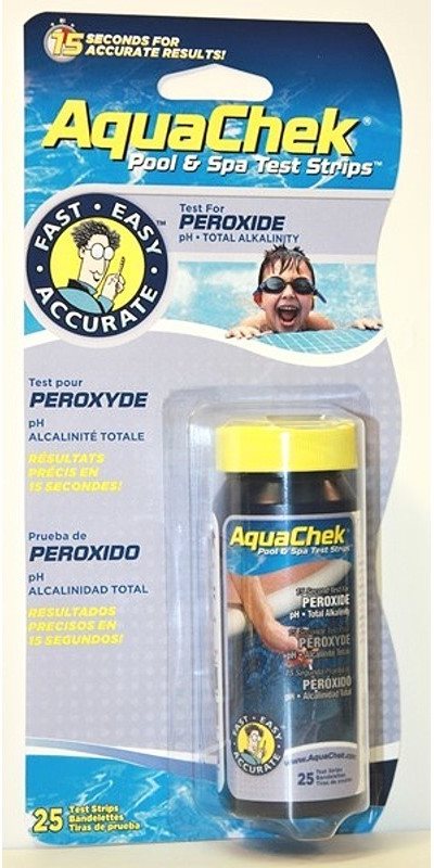 Teszter MARIMEX AquaChek Peroxide 3in1 tesztelő csíkok