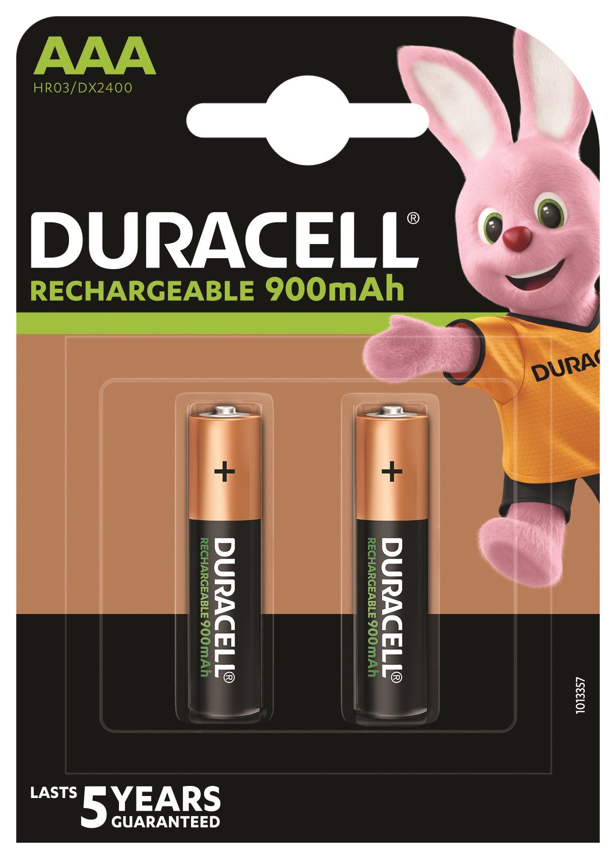 Tölthető elem Duracell AAA StayCharged - 900 mAh 2 db