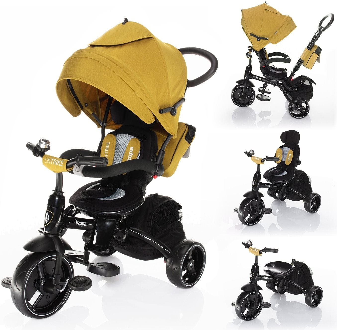 Tricikli ZOPA Citi Trike Curry Yellow