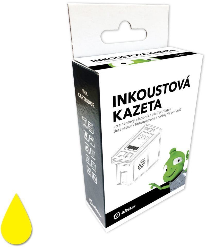 Utángyártott tintapatron Alza CZ132A sz. 711 sárga - HP nyomtatókhoz